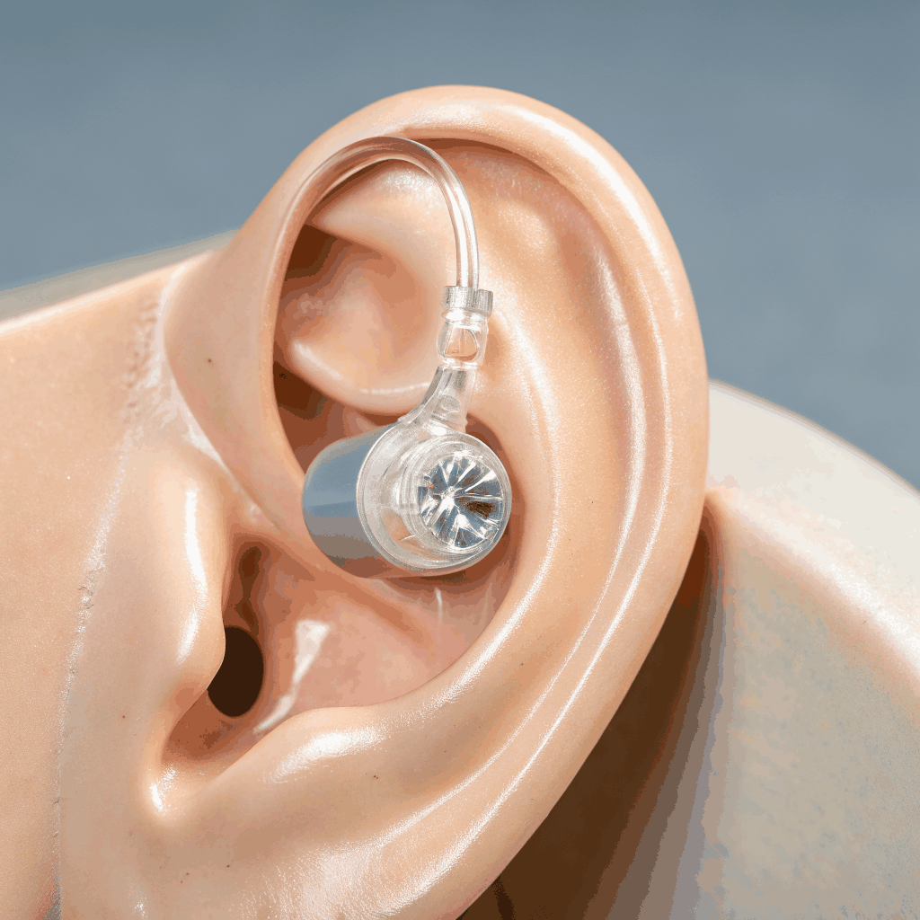 深耳道型 (CIC) 渲染圖